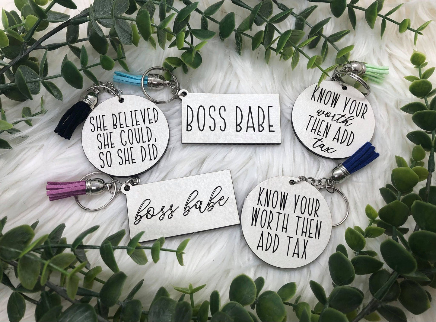Boss Babe Keychains