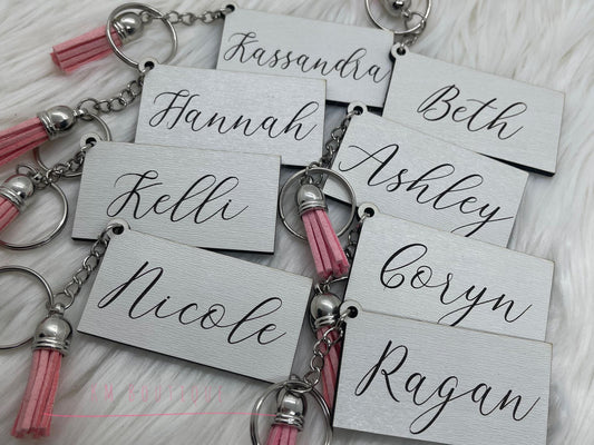 Custom Name Keychain