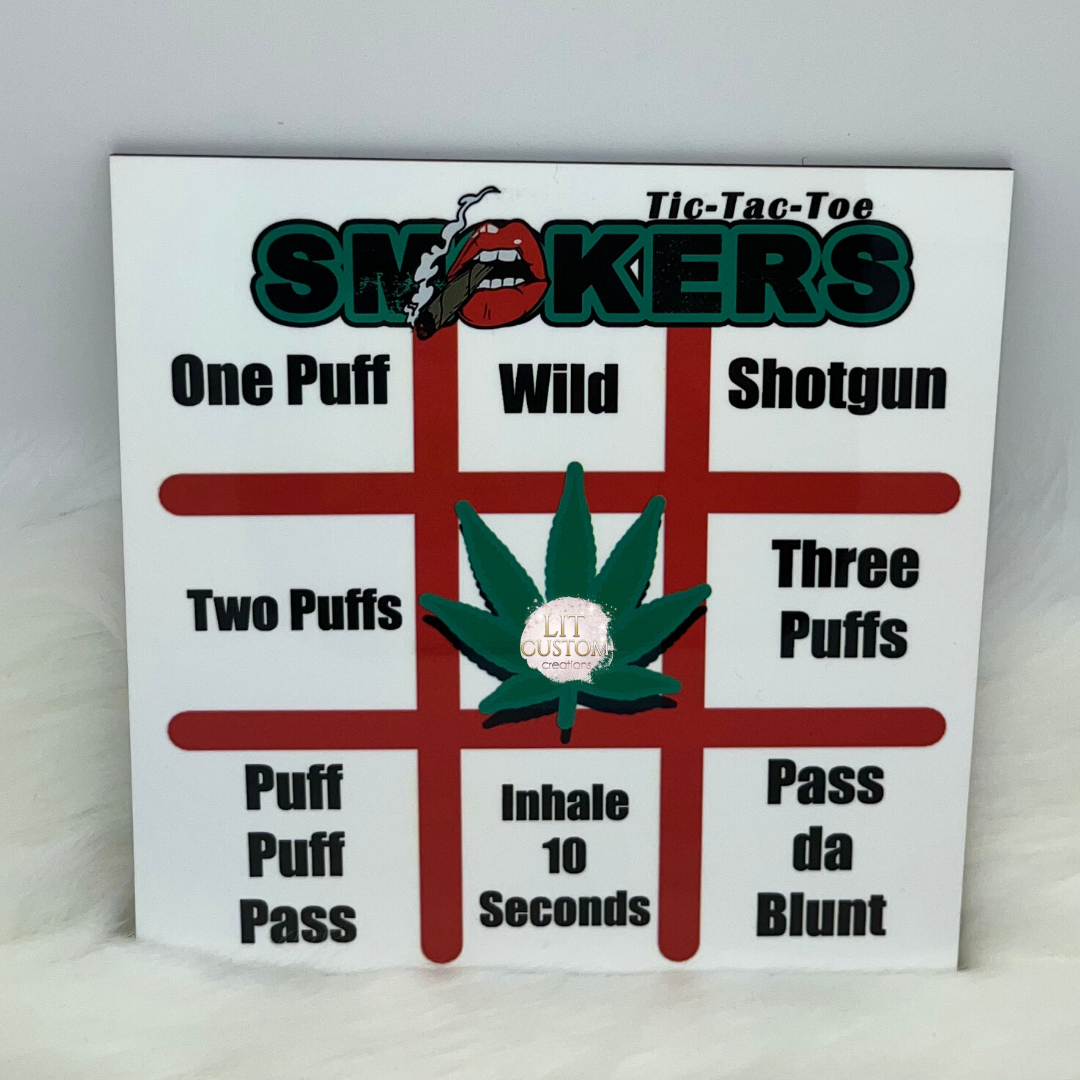 Smokers Tic Tac Toe